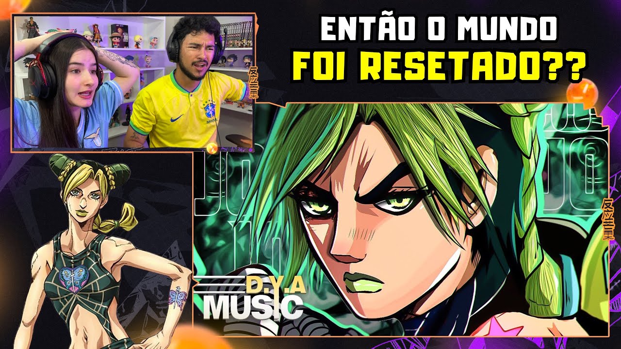 Apenas uma live | Jolyne - Stone Free | D.Y.A (Jojo's Bizarre Adventure)