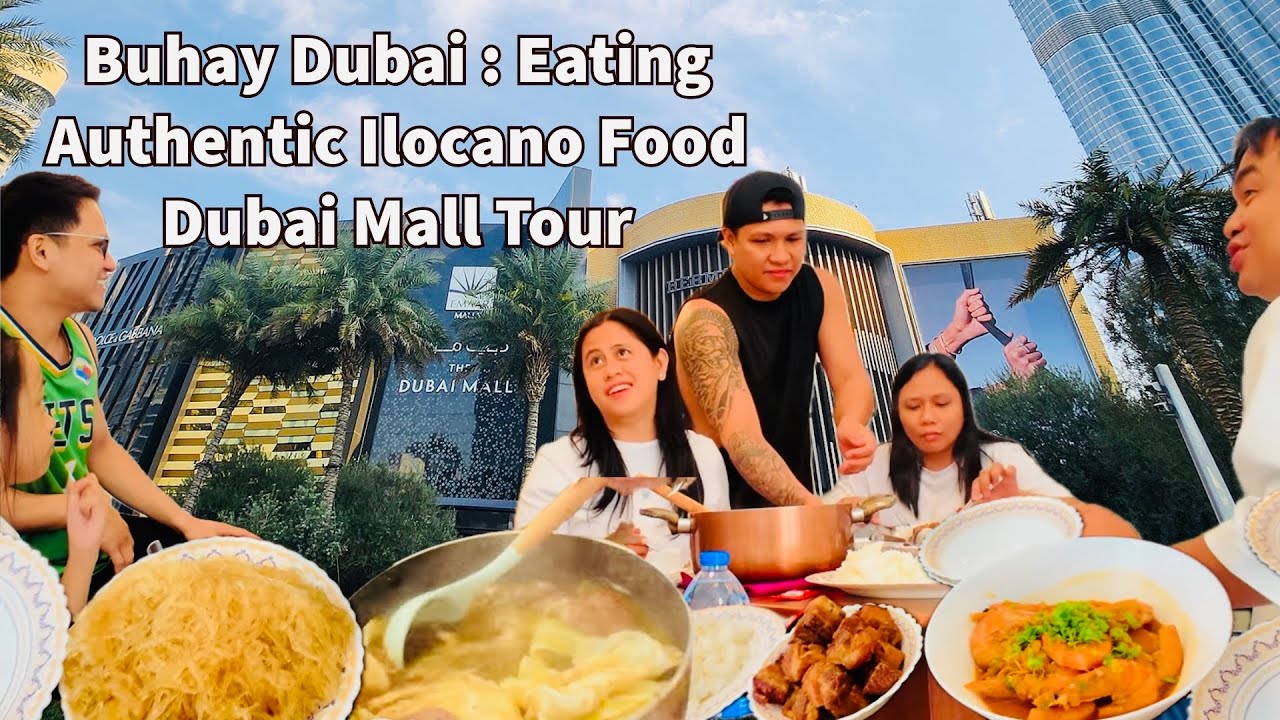 Dubai Vlog 11 : Exploring Dubai Mall | Buhay Dubai | House Visit | Ilocano Food in UAE