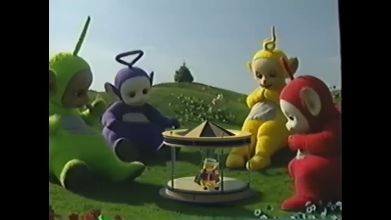 Teletubbies - Dancing Bear with Gold Third AI Voices