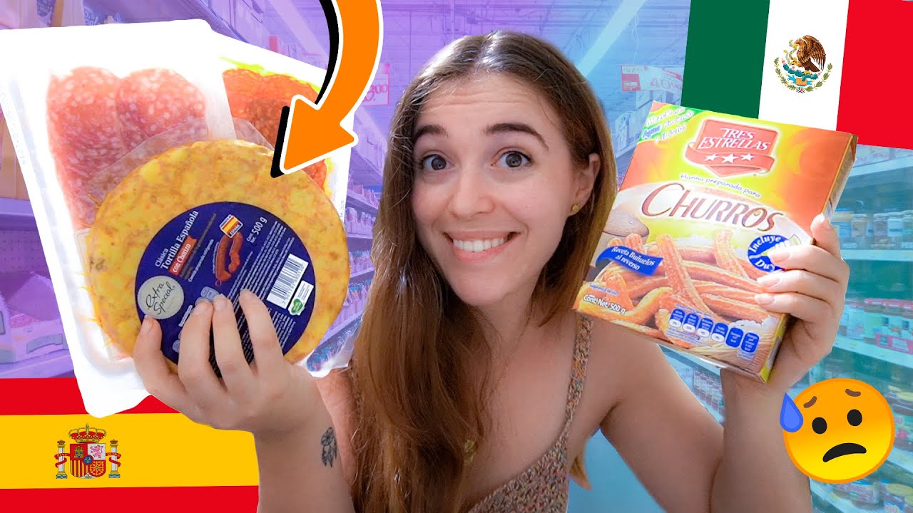 24 horas COMPRANDO comida ESPAÑOLA en MÉXICO| Atrapatusueño