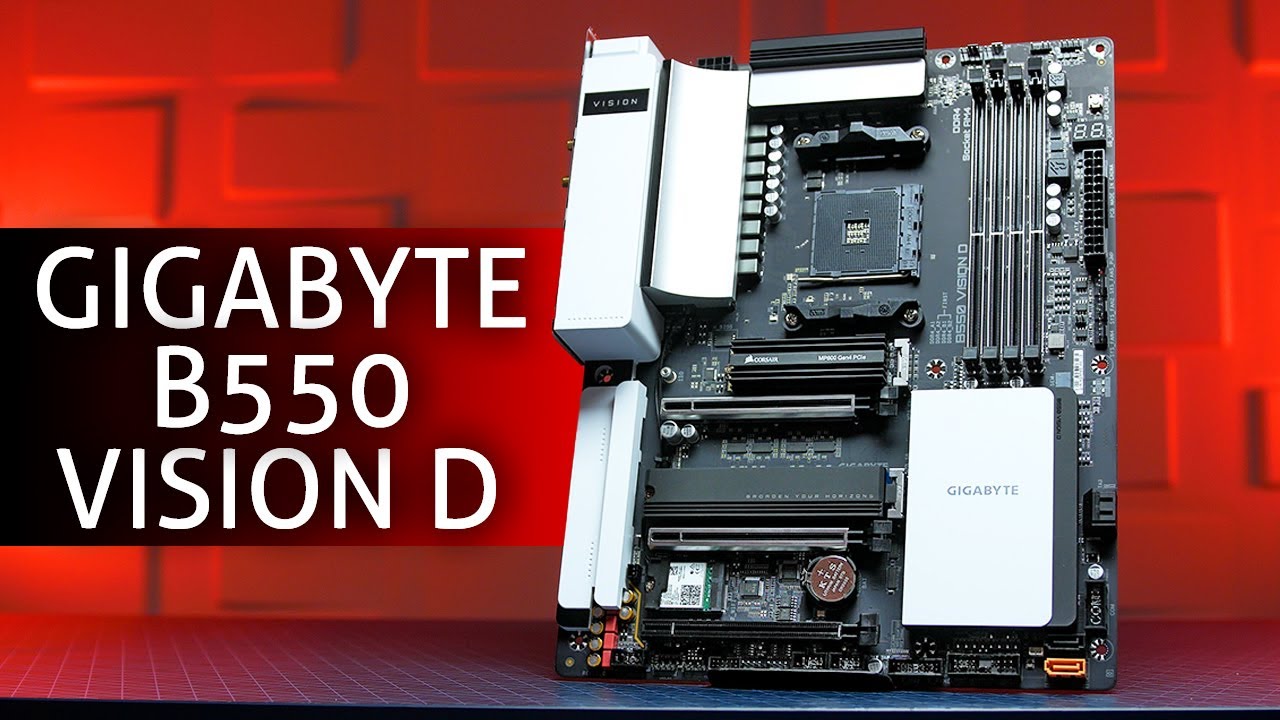 Das ÜBER Mainboard!! GIGABYTE B550 Vision D