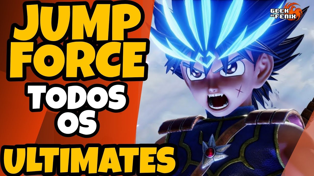 Jump Force: Todos os ULTIMATES dos 57 PERSONAGENS!! [4K]