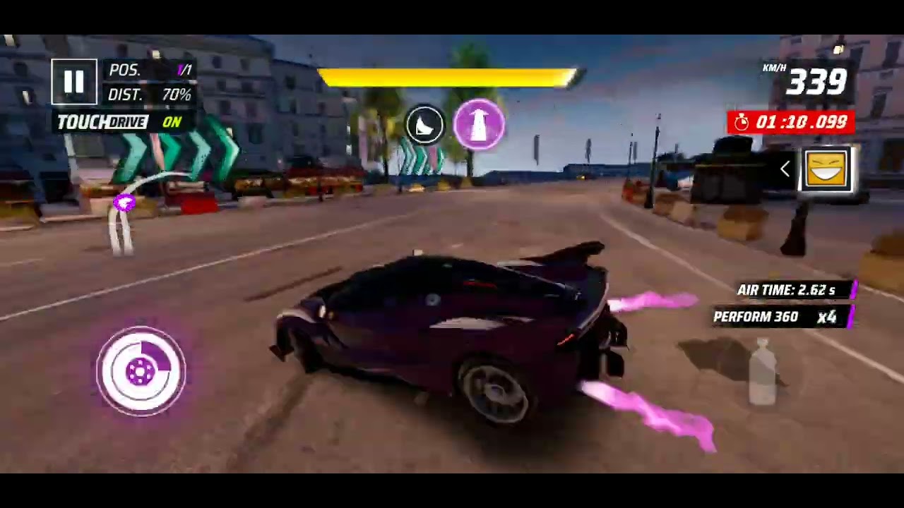 SAINT PETER'S KICKOFF (ROME) Time attack(Touchdrive on)