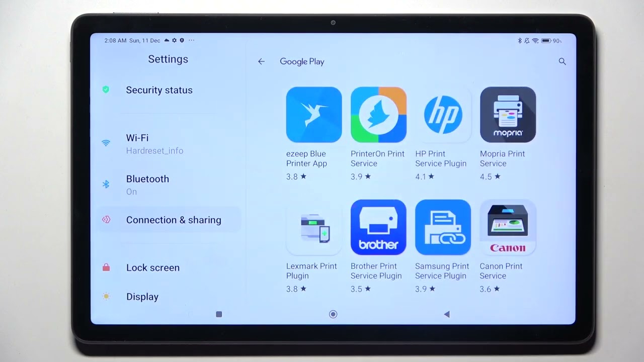 Как подключить планшет XIAOMI Redmi Pad к принтеру