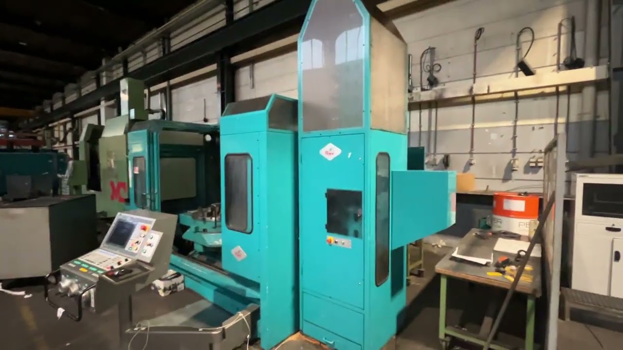 14 - 2001 OMV HSC-1700 Vertical CNC milling machine