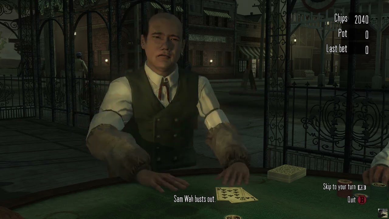 RDR: Non 100% - Boost Gambling Wins to Unlock a Savvy Merchant Outfit Scrap
