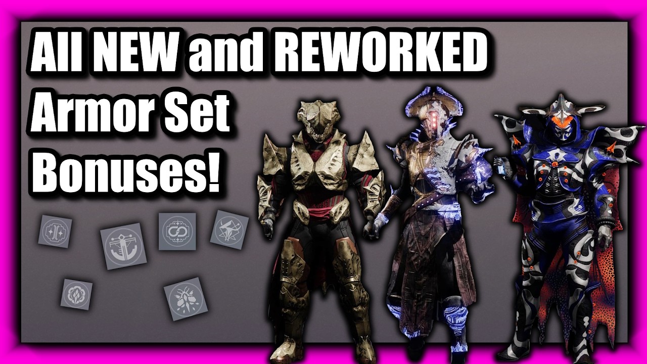 All NEW Armor Set Bonuses! -Destiny 2 Basics-