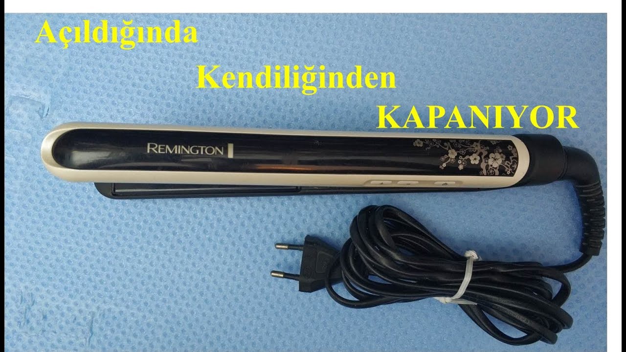 Saç Düzleştirici Sökümü ve Arıza Tespiti - Açılışta Kendiliğinden Kapanıyor (Remington S9500)