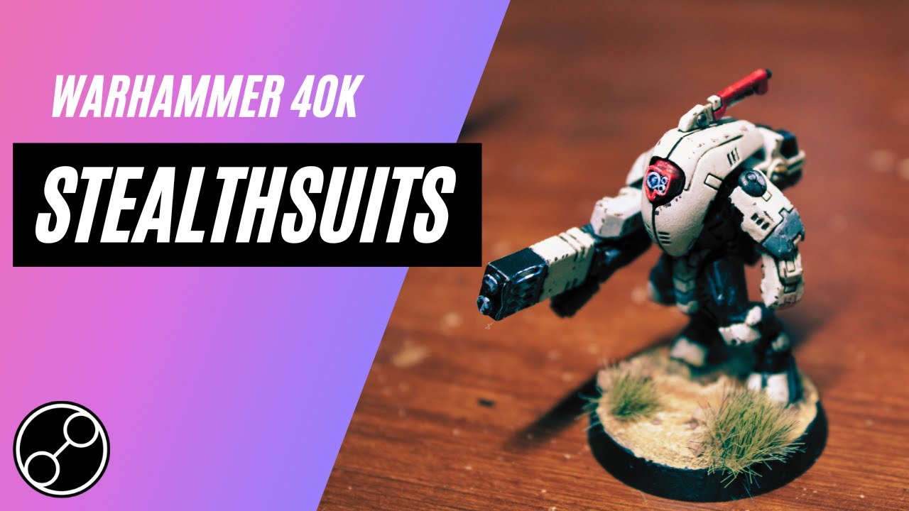 How to Paint Tau Stealthsuits