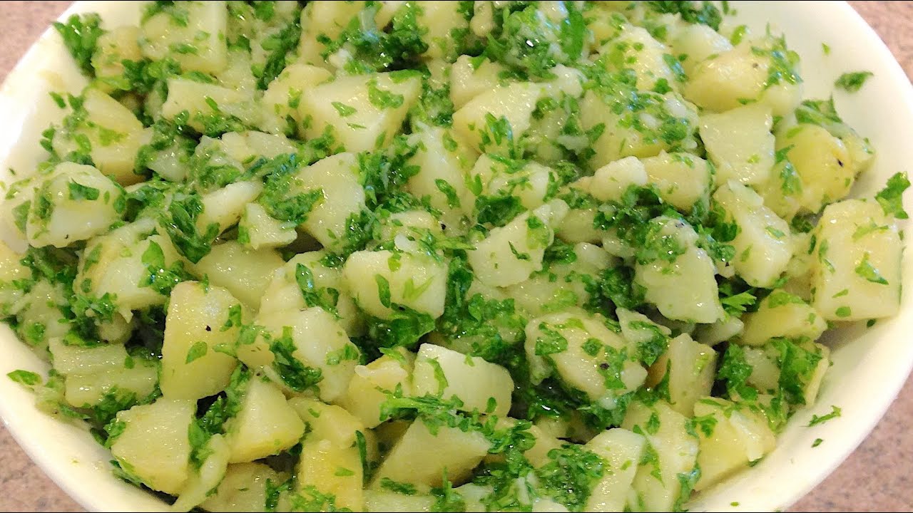 Syrian Potato Salad | Joyce's Kitchen