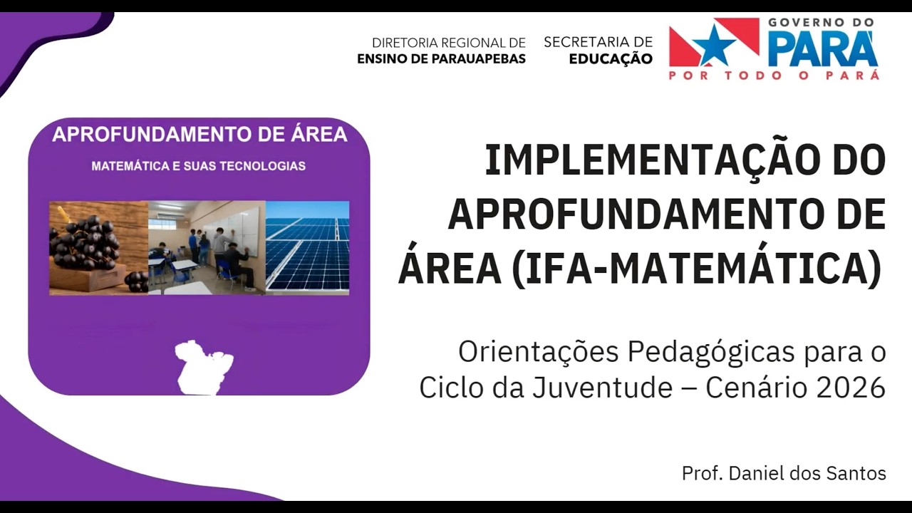 Matemática - Aprofundamento de Área