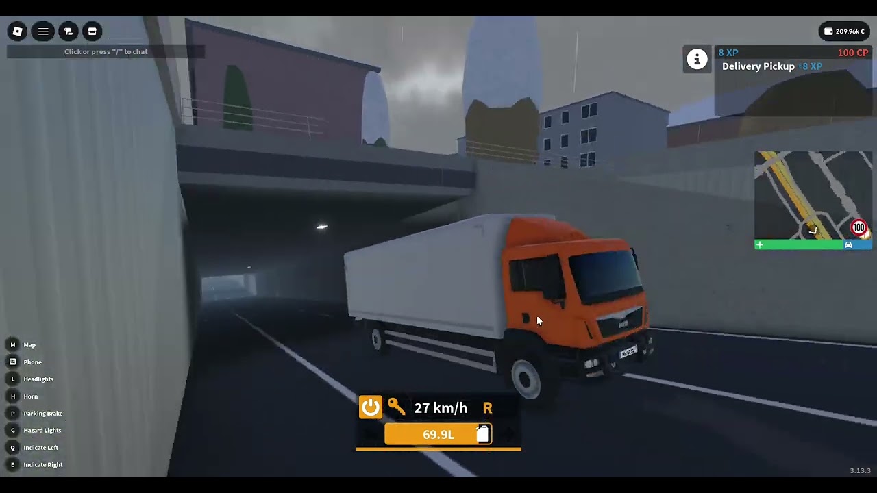 Roblox - Emergency Hamburg - Sunt sofer pe camion