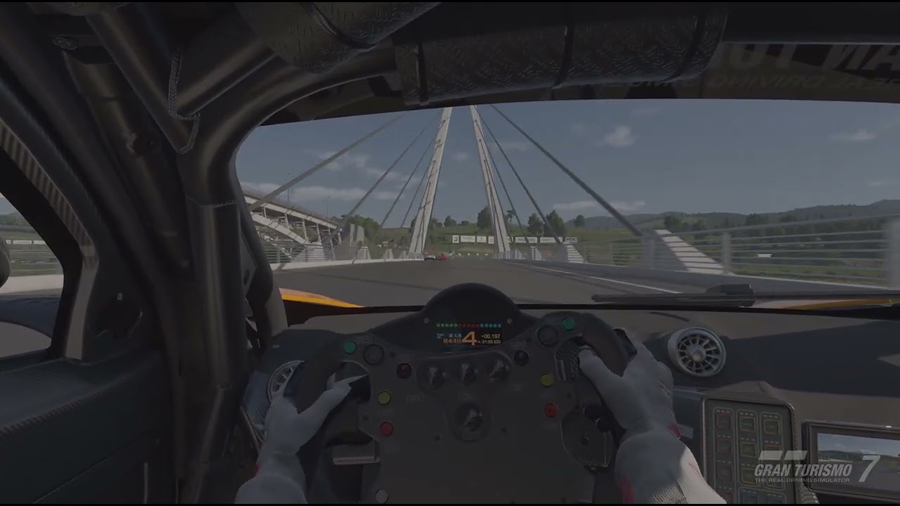 RAW GT7|Mclaren Gr.4 @ High Speed Ring| Cockpit View