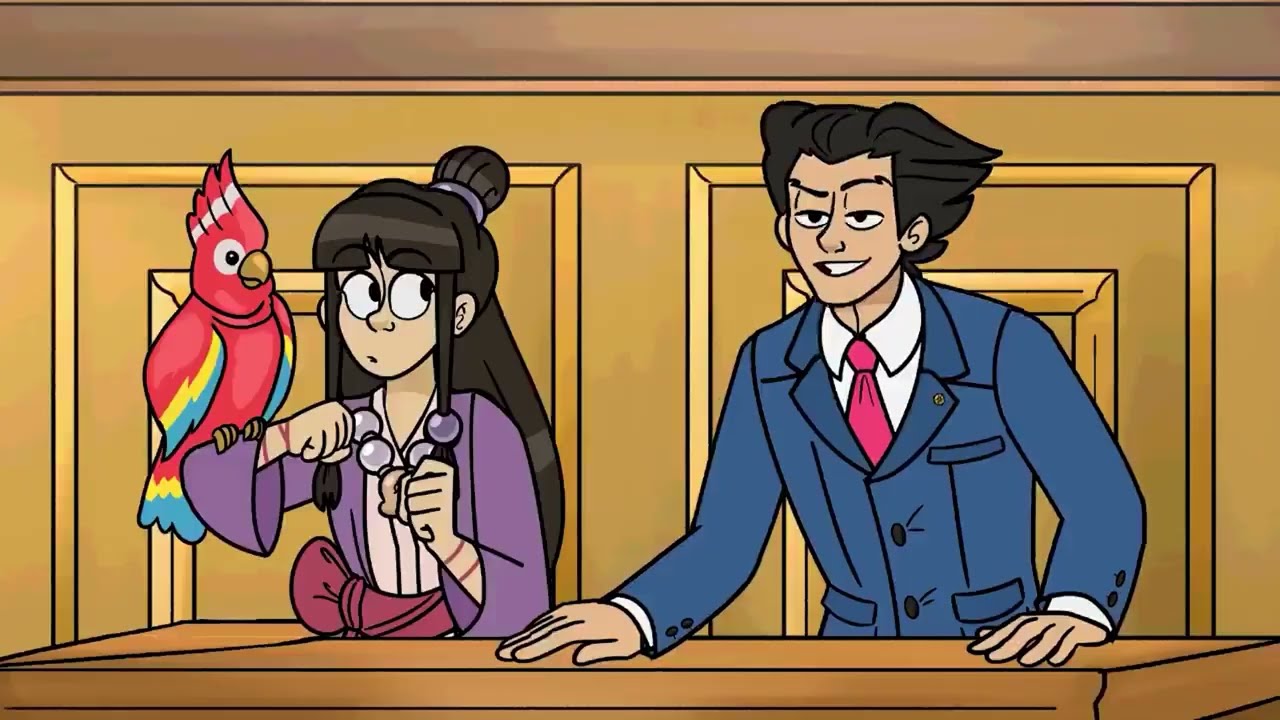 Невероятный план Феникса | Анимация Phoenix Wright Ace Attorney | Русская озвучка