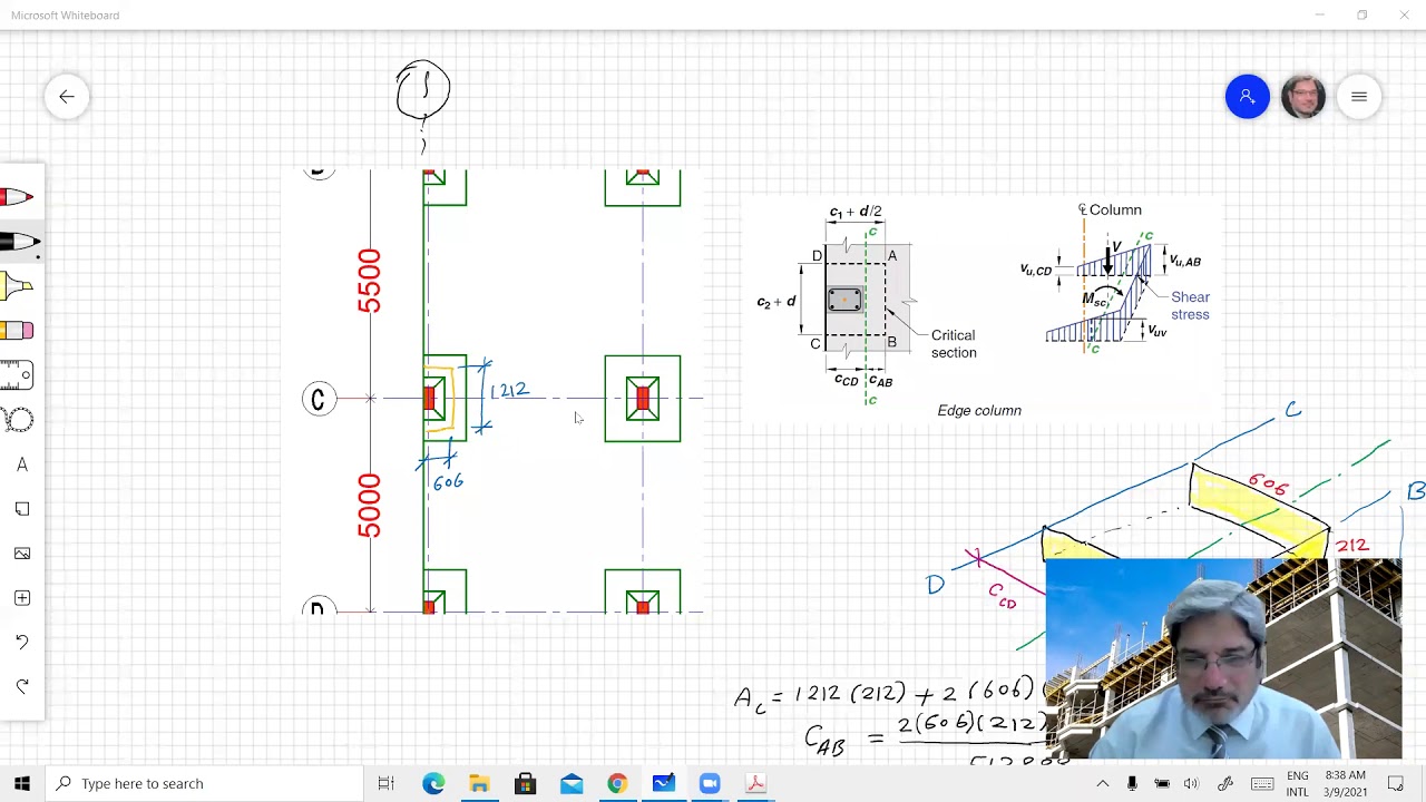 Lecture 09 03 21 Moment Transfer from Slab to Column
