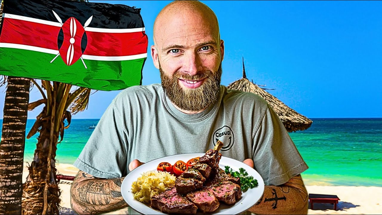 100 Hours in Kenya! 🇰🇪 Trying African Pizza For The First Time!