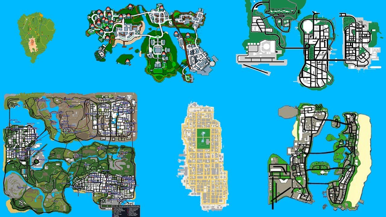 EL MEJOR MOD DE GTA SAN ANDREAS | TODAS LAS CIUDADES DE ROCKSTAR (RESUBIDO)