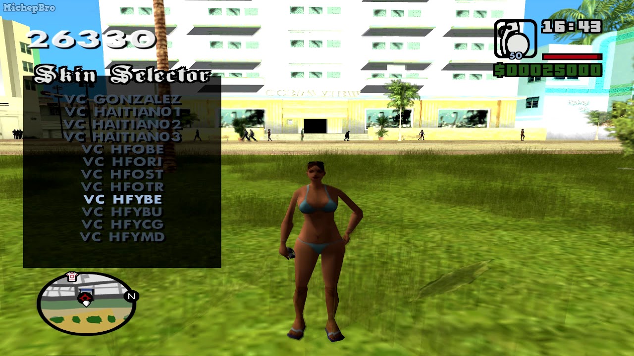 GTA Underground - All GTA Vice City skins