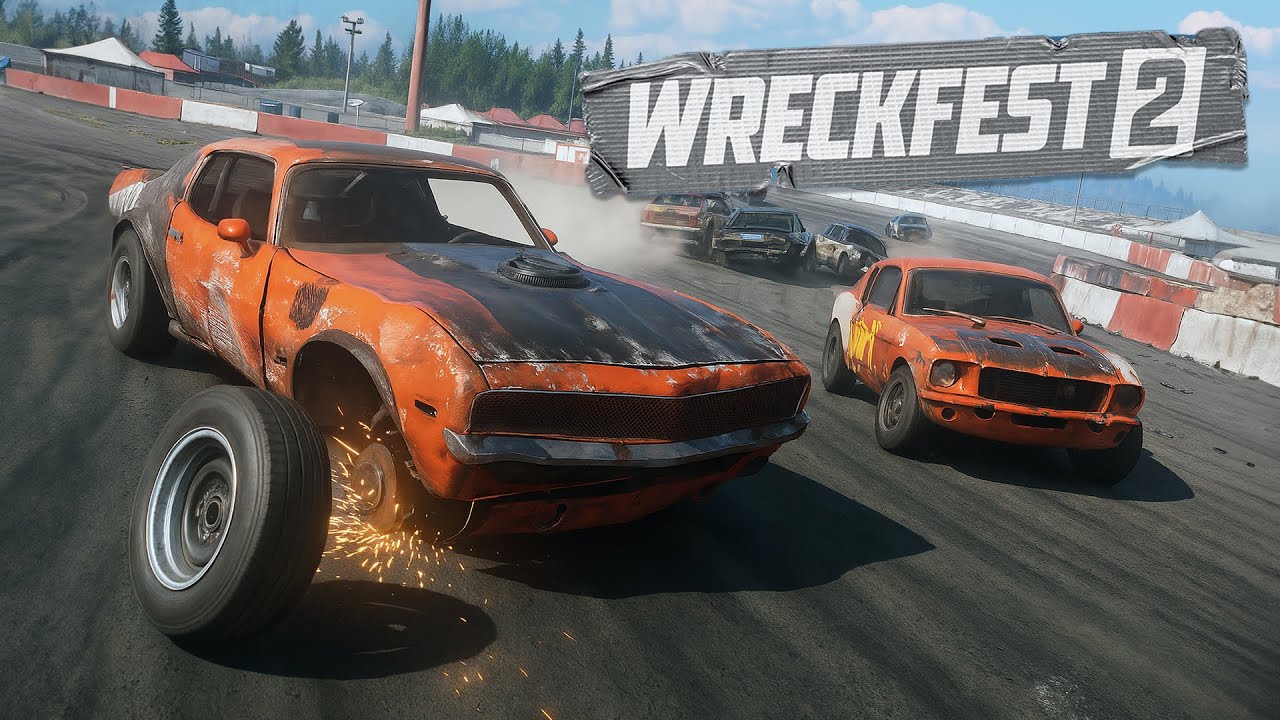 My First Wreckfest 2 MULTIPLAYER Race Was Complete CHAOS!