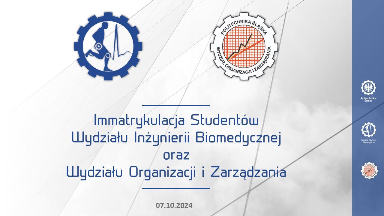 Inauguracja roku akademickiego 2024/2025 Wydziału IB i Wydziału OZ | 7 października 2024
