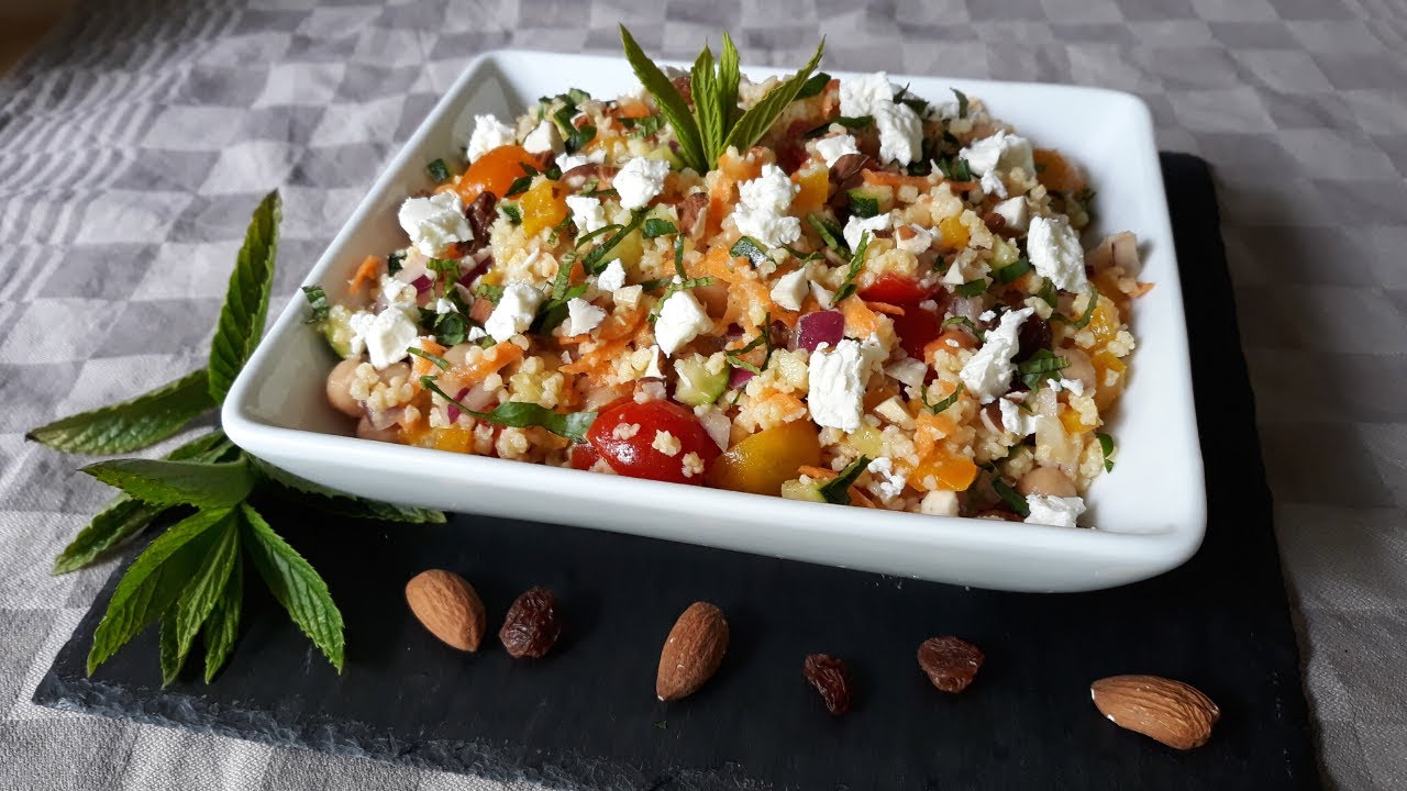 Salade de millet à l'orientale #205