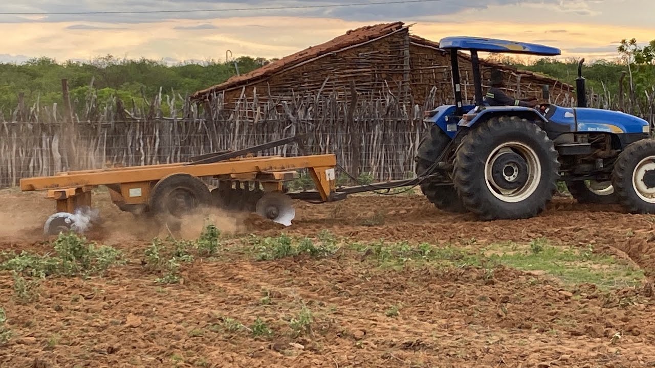 COMEÇAMOS OS TRABALHOS DE ARAÇÃO E PLANTAÇÃO NA FAZENDINHA 