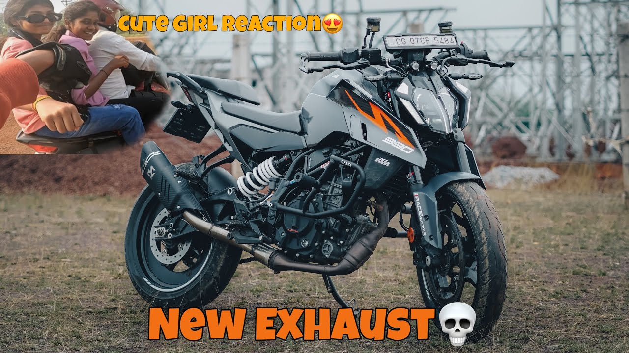 Akrapovic R1m Exhaust For Duke Gen3💥💀 | Duke Gen3 Exhaust Modification | Akrapovic R1m