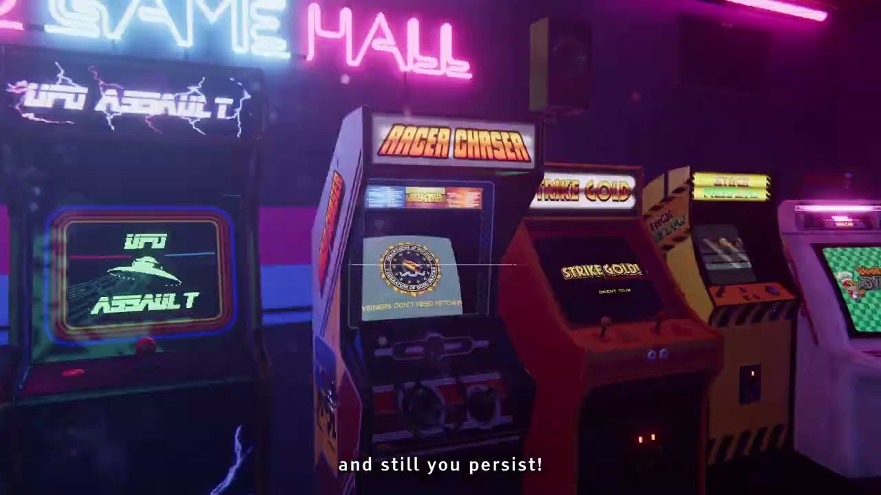 Arcade Paradise all chat email and upgrading store