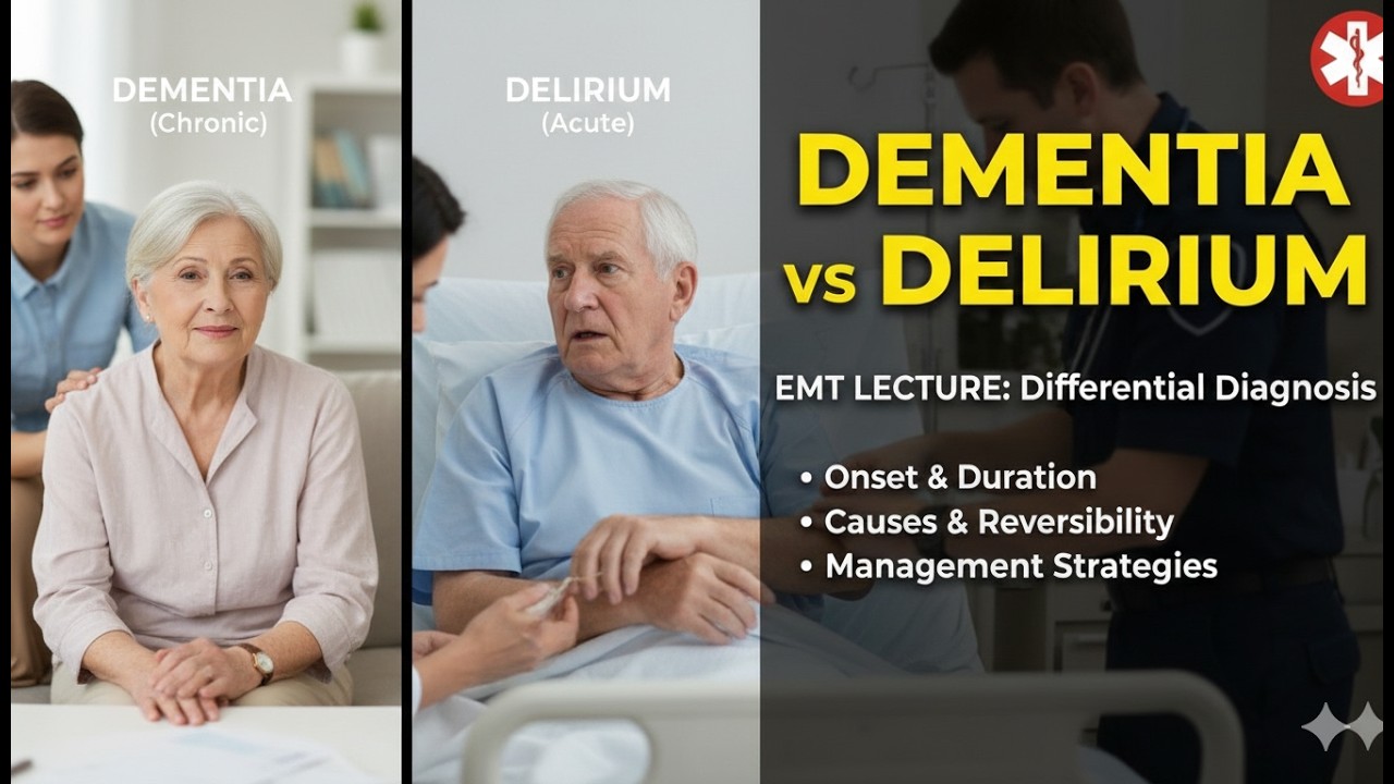 Dementia vs Delirium