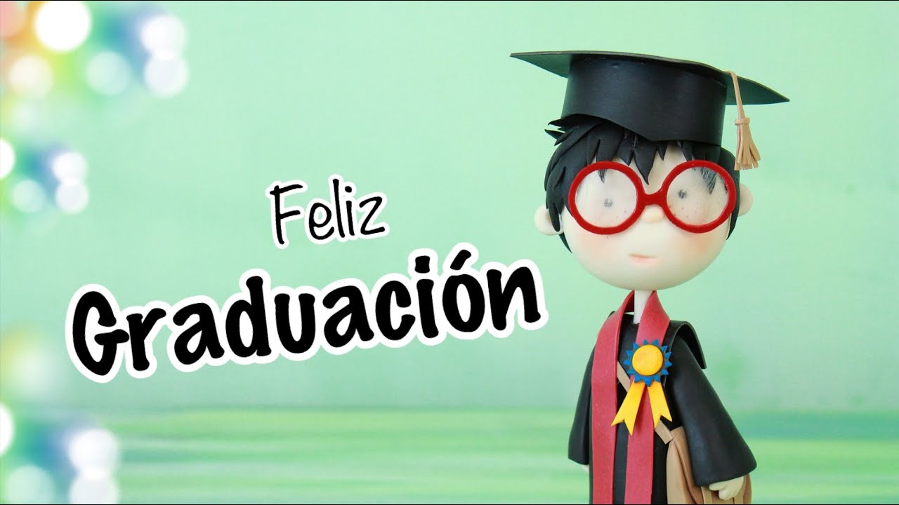 Hacemos Una Estatuilla de Graduación | Pasta Flexible | Porcelana fría