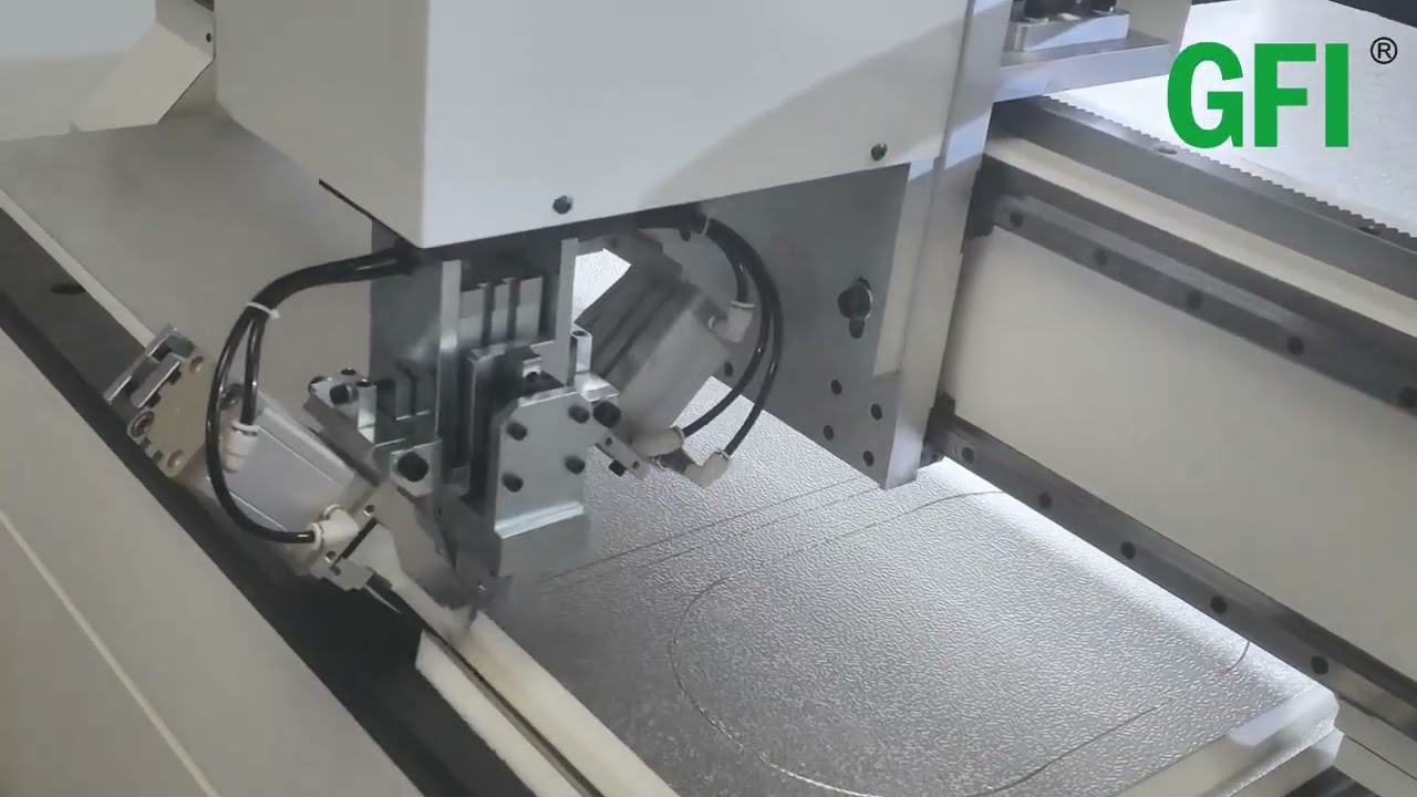 CNC Pre-insulated Duct Automatic Cutting Machine | Plenum Box Fabrication