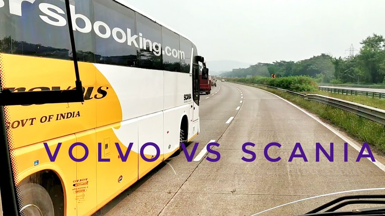 Volvo b9r chasing SRS Scania 14.5