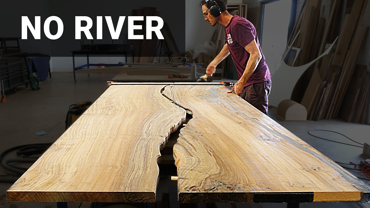 A river table...without a river