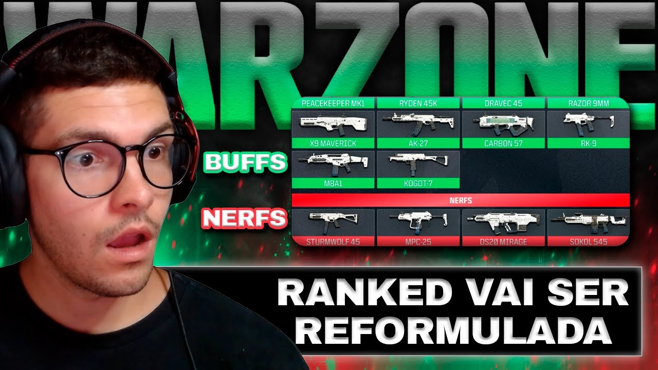 DS20 NERFADA e Muitas Outras Mudanças na NOVA Atualização de Hoje no Warzone - Novas Rankeds