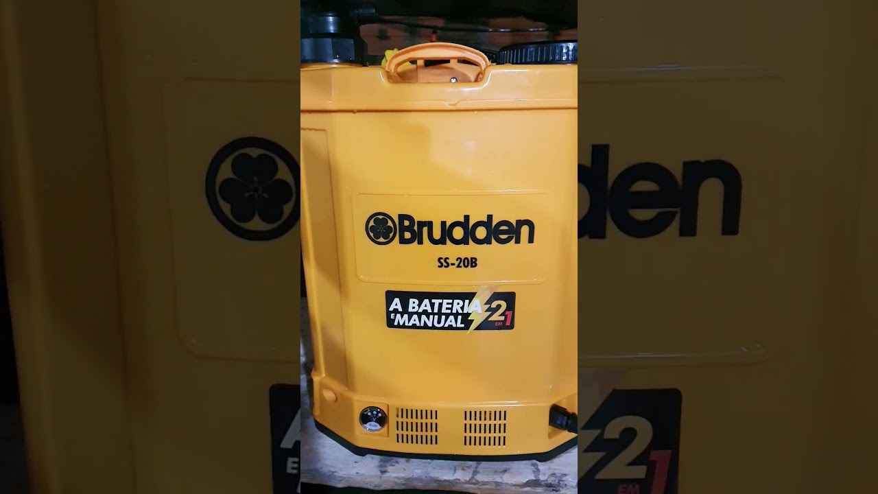 Pulverizador Brudden SS-20B. Problema na bomba.