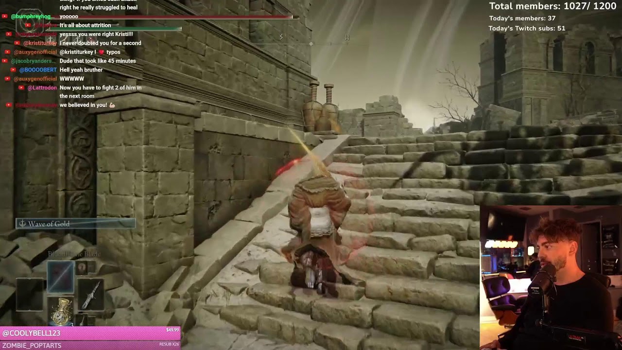 Playing elden ring nonstop until I beat it!