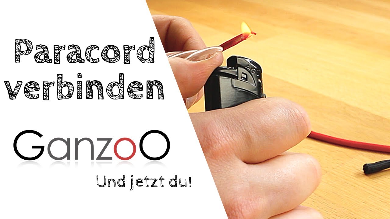 Paracord Schnüre richtig verbinden