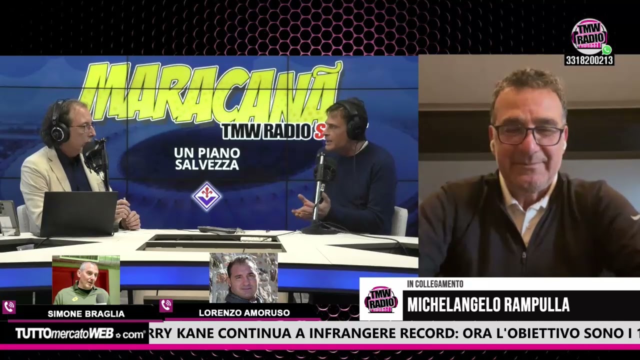 TMWRadio - Un piano per salvare la Fiorentina con Impallomeni, Rampulla, Braglia e Amoruso.