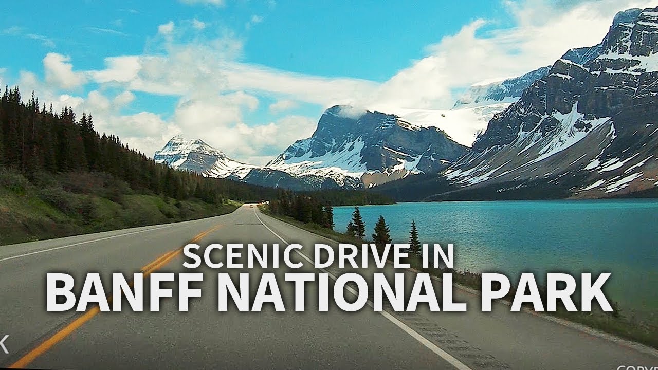 SCENIC DRIVE - Banff National Park, Icefields Pkwy, Alberta, CANADA, Travel