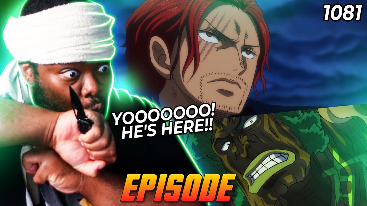 SHANKS ARRIVES AT WANO & GREENBULL ATTACKS! | One Piece FULL Episode 1081 Reaction
