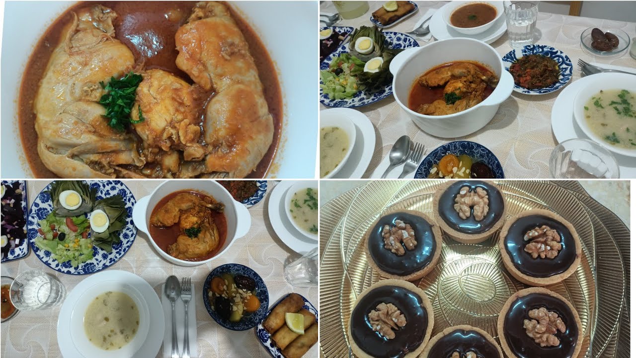 اطباق بسيطةو سهلة التحضير👌 مع تارتولات بالشكولا ولا أروع 👌