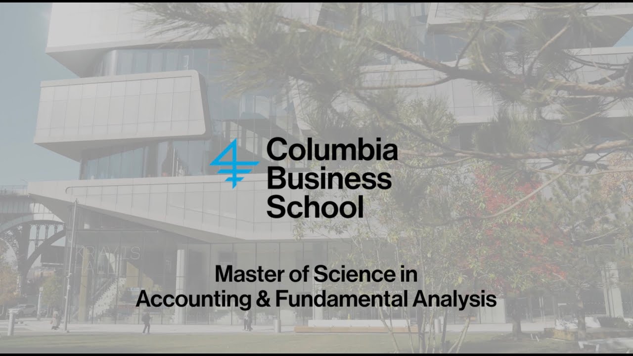 Master of Science in Accounting & Fundamental Analysis