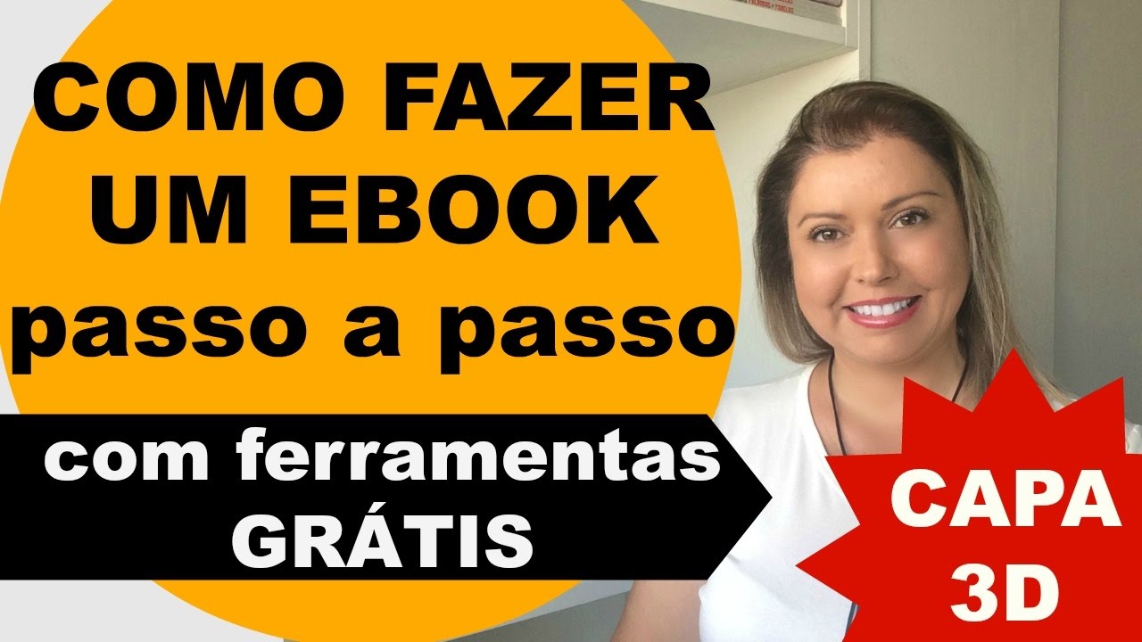 Como Fazer um Ebook + Capa 3D GRÁTIS - Mulher Empreendedora Digital