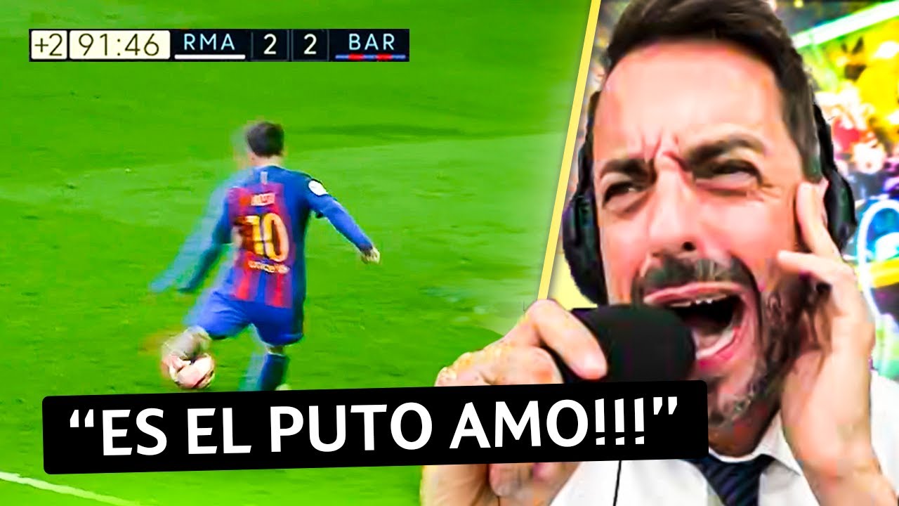 Las NARRACIONES más LOCAS y ÉPICAS de Pablo Giralt a Lionel Messi! 🤯⚽
