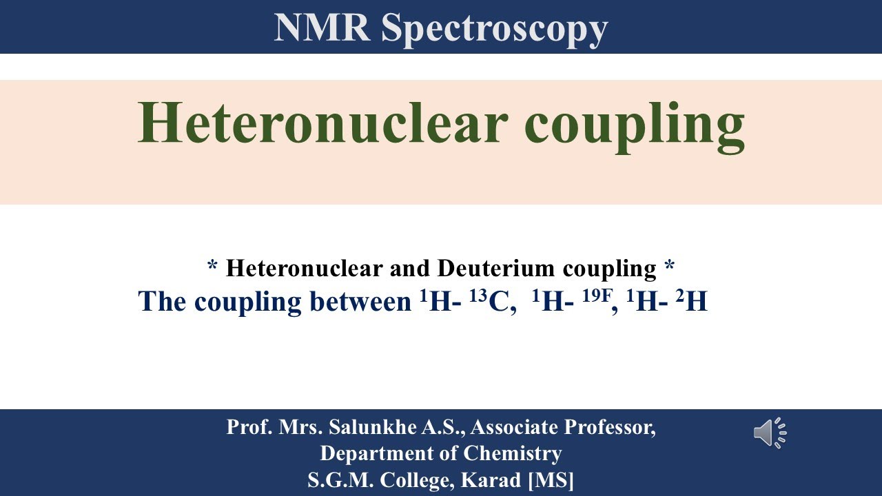 Гетероядерное и дейтериевое взаимодействие в ЯМР-спектроскопии #nmr #pmr