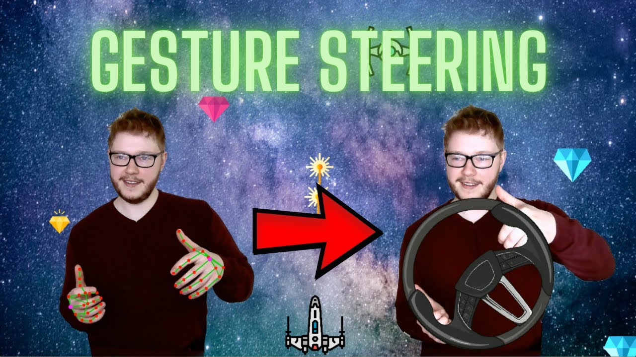 FIRST GAME STEERED WITH GESTURES!!! YOU CAN PLAY IT TOO!!!