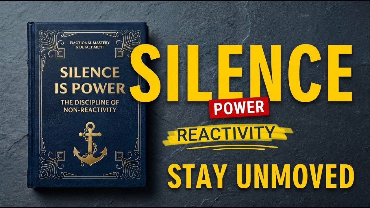 Silence Is Power: The Discipline of Non-Reactivity  (Full Audiobook)