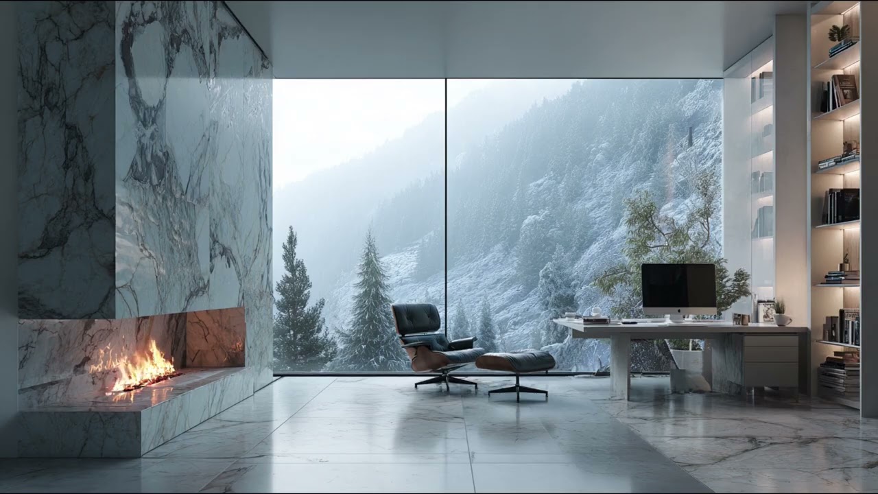 Swiss Mountain Escape | Deep Ambient Music for Focus, Study & Productivity (No Distractions)