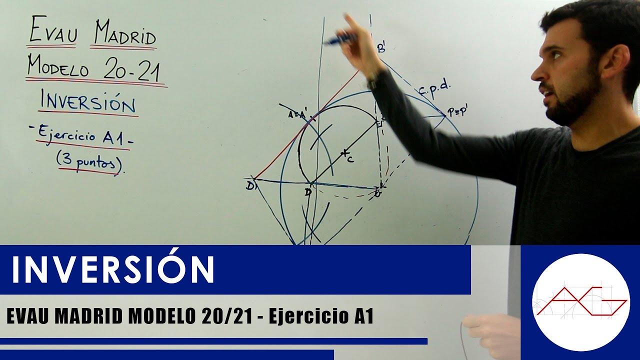 EVAU DIBUJO TÉCNICO MADRID MODELO 20/21 - Inversión (A1)