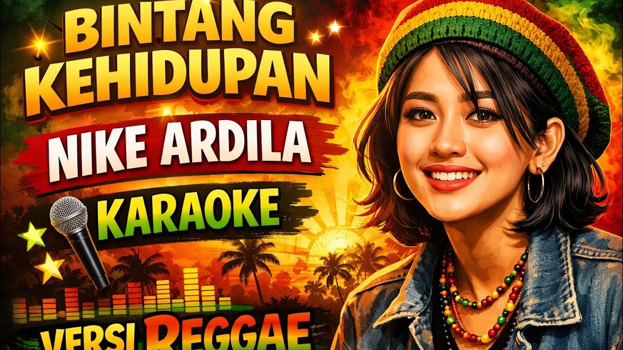 BINTANG KEHIDUPAN - NIKE ARDILA - KARAOKE - VERSI REGGAE - ARIYA COVER 